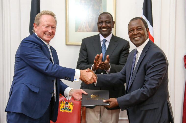 Fortescue Future Industries to build 300MW capacity electricity generation green ammonia &amp; fertiliser facility in Kenya - HapaKenya