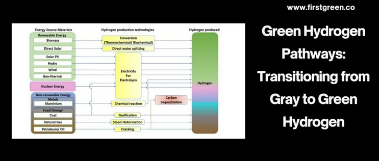 Green Hydrogen Pathways: Transitioning from Gray to Green Hydrogen